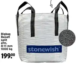 GAMMA stonewish bigbag basalt split aanbieding