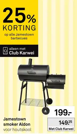 Karwei Jamestown smoker aldon aanbieding