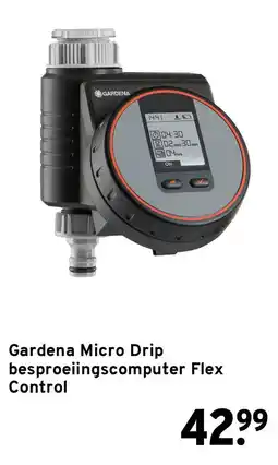 GAMMA Gardena Micro Drip besproeiingscomputer Flex Control aanbieding