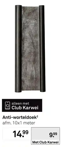 Karwei Club Karwei Anti-worteldoek² aanbieding