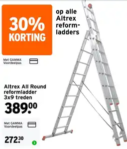 GAMMA Altrex All Round reformladder aanbieding