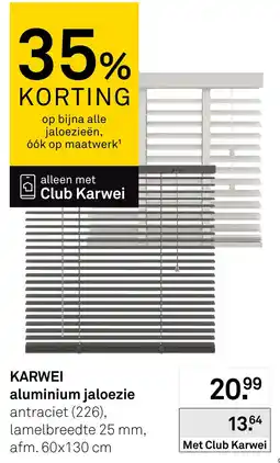 Karwei karwei aluminium jaloezie aanbieding