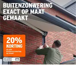GAMMA Buitenzonwering aanbieding