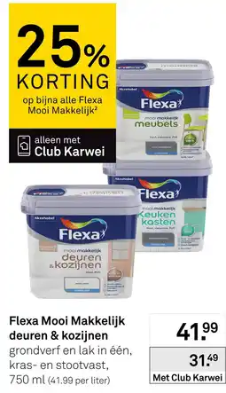 Karwei Flexa Mooi Makkelijk deuren & kozijnen aanbieding