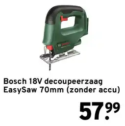 GAMMA Bosch 18v decoupeerzaag easysaw aanbieding