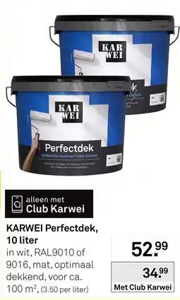 Karwei Karwei perfectdek aanbieding