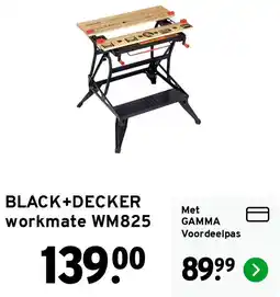 GAMMA Black+decker workmate WM825 aanbieding