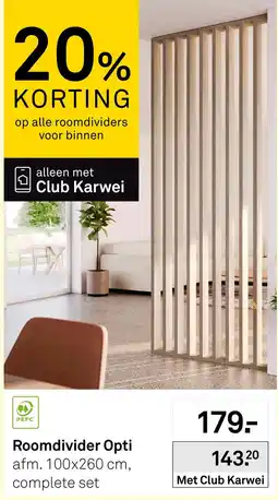 Karwei Karwei roomdivider opti aanbieding