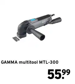 GAMMA gamma multitool mtl-300 aanbieding