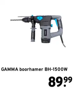 GAMMA gamma boorhamer bh-1500w aanbieding