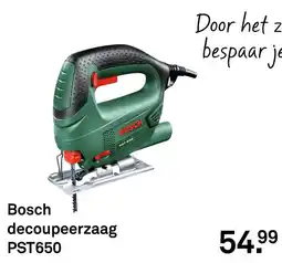 Karwei Bosch decoupeerzaag PST650 aanbieding