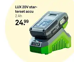 Karwei lux 20v starterset accu aanbieding