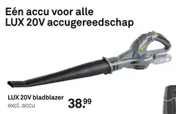 Karwei lux 20v bladblazer aanbieding