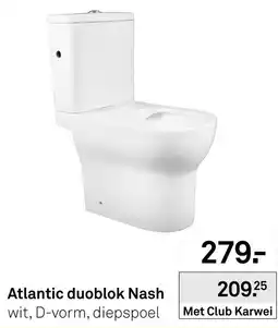 Karwei Atlantic duoblok Nash aanbieding