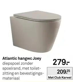 Karwei Atlantic hangwc Joey aanbieding