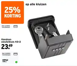GAMMA Handson sleutelkluis KS-2 aanbieding