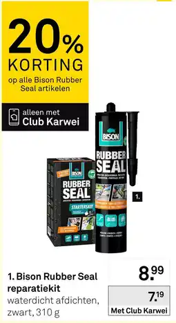Karwei Bison Rubber Seal reparatiekit aanbieding