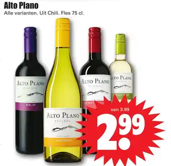 Dirk Alto plano 75cl aanbieding