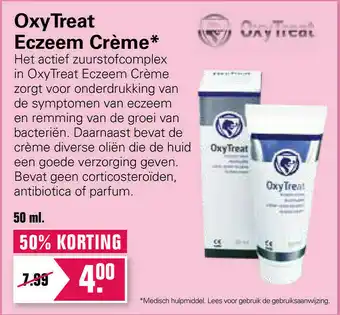 De Online Drogist Oxytreat eczeem creme aanbieding