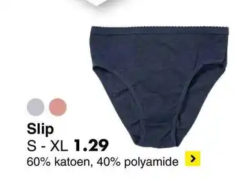 Wibra Slip S-XL aanbieding