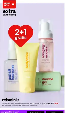 HEMA HEMA reismini's aanbieding