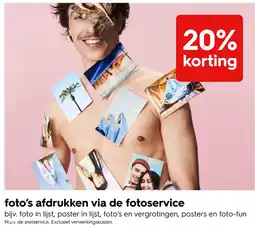 HEMA Foto's afdrucken via de fotoservice aanbieding