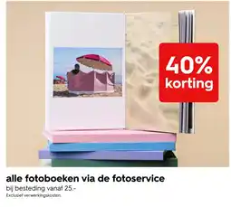 HEMA alle fotoboeken via de fotoservice aanbieding