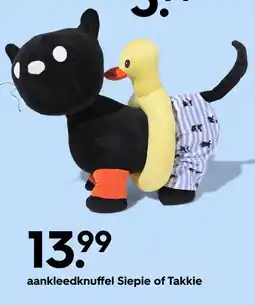 HEMA aankleedknuffel Siepie of Takkie aanbieding