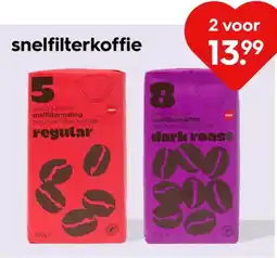 HEMA HEMA snelfilterkoffie aanbieding