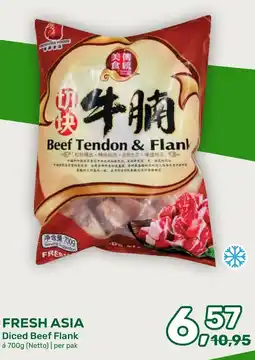 Amazing Oriëntal Fresh Asia Diced Beef Flank aanbieding