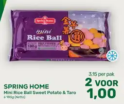 Amazing Oriëntal Spring Home Mini Rice Ball Sweet Potato & Taro aanbieding