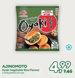 Amazing Oriëntal Ajinomoto Oyaki Vegetable Nira Flavour aanbieding