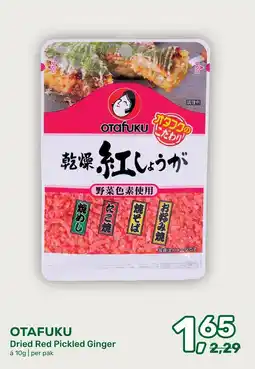 Amazing Oriëntal Otafuku Dried Red Pickled Ginger aanbieding
