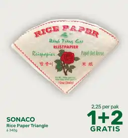Amazing Oriëntal SONACO Rice Paper Triangle aanbieding