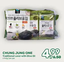 Amazing Oriëntal Chung Jung One Traditional Laver with Olive Oil aanbieding