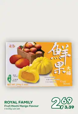 Amazing Oriëntal Royal Family Fruit Mochi Mango Flavour aanbieding