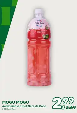 Amazing Oriëntal Mogu Mogu Aardbeiensap met Nata de Coco aanbieding