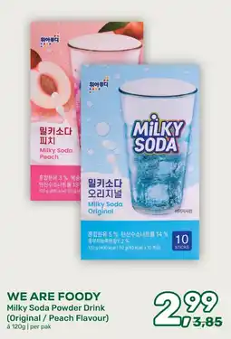 Amazing Oriëntal We Are Foody Milky Soda Powder Drink aanbieding