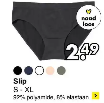 Wibra Slip S-XL aanbieding