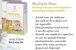 De Rode Pilaren Krachtige mannen multi afgestemd op prestatie & goede conditie aanbieding