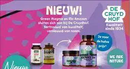 De Rode Pilaren Green Magma en Rio Amazon sluiten zich aan bij De Cruydhof. Vertrouwd van kwaliteit, aanbieding