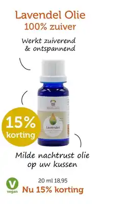 De Rode Pilaren Lavendel Olie 100% zuiver aanbieding