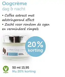 De Rode Pilaren Oogcrème dag & nacht aanbieding
