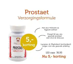 De Rode Pilaren Prostaet Verzorgingsformule aanbieding