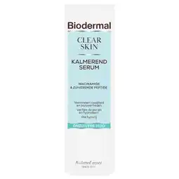 Trekpleister Biodermal Clear Skin Kalmerend Serum aanbieding