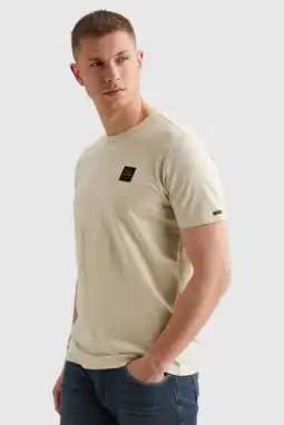 Wehkamp PME Legend regular T-shirt ecru aanbieding