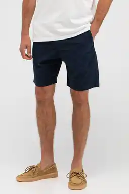 Wehkamp Butcher of Blue Tristan regular chino short donkerblauw aanbieding