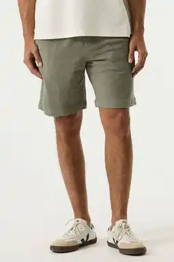 Wehkamp Garcia regular casual short groen aanbieding