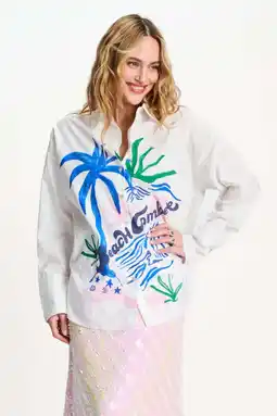 Wehkamp POM Amsterdam blouse ecru aanbieding