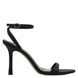 Wehkamp Mango sandalen met naaldhak - zwart aanbieding